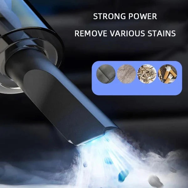 Wireless Car Vacuum Cleaner – Portable 2-in-1 Dust Buster | Velvet Wheels