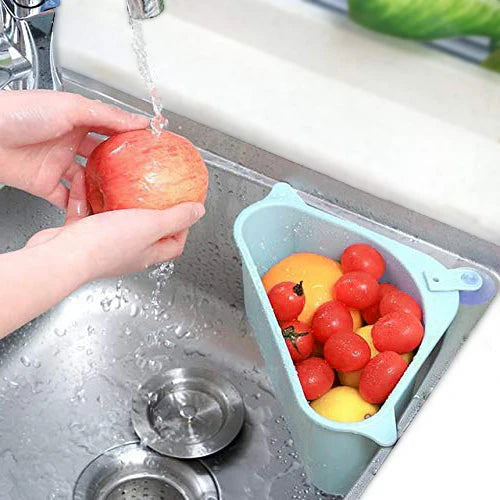 Sink Drainer Shelf – Corner Kitchen Organizer | Organivo
