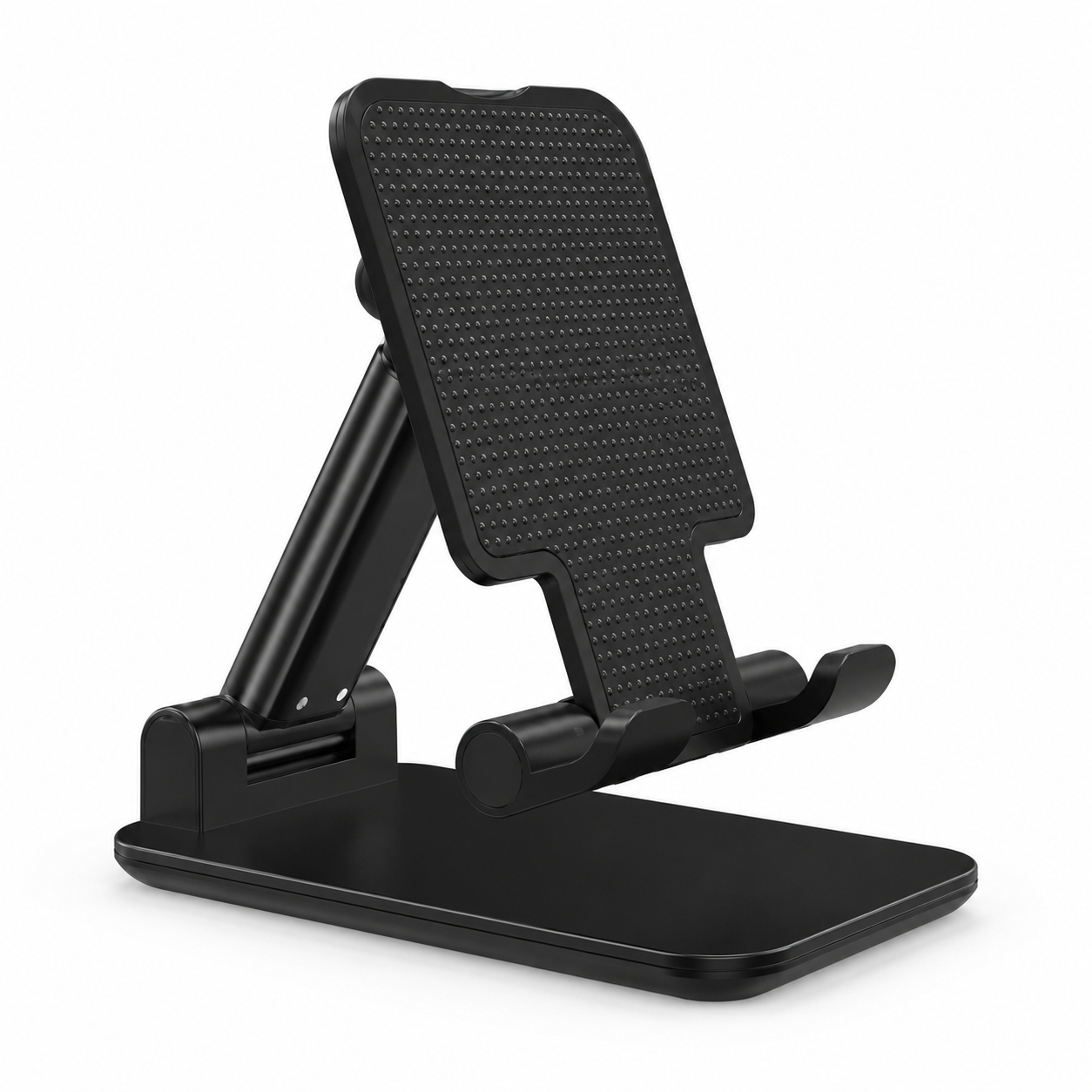 Premium Plastic Desktop Adjustable & Foldable Phone Stand: Enhance Your Mobile Experience with Versatility and Convenience