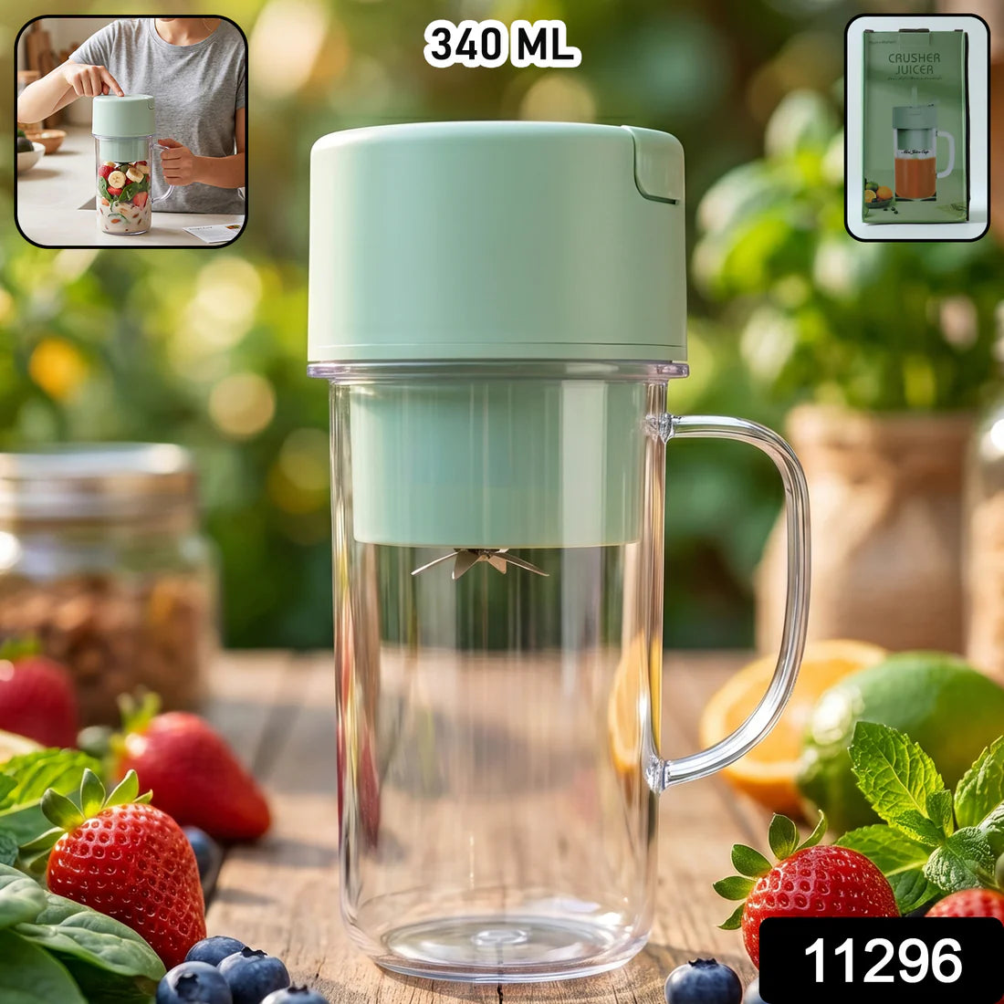 Portable Electric Juicer – Compact & Rechargeable for Fresh Juices